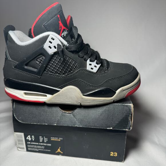 air jordan 4 bred 2019 gs